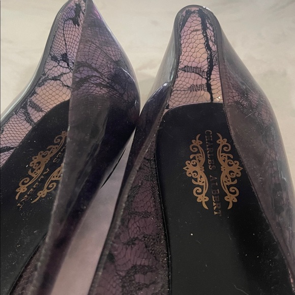 Charles Albert purple plum ballerina jelly flats size 8 - Picture 5 of 15